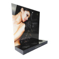 Countertop Retail Shop Black Acrylic Cosmetic Makeup Display Stand